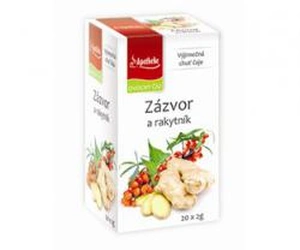 Apotheke Premier Zázvor a rakytník 20x2 g