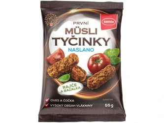 Semix Müsli tyčinky naslano rajče a bazalka 55g