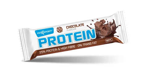 Maxsport Protein Bar proteinová tyčinka čokoládová 50 g