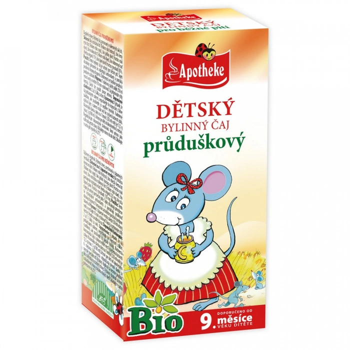 Apotheke Dětský čaj BIO Průduškový 20x1,5g