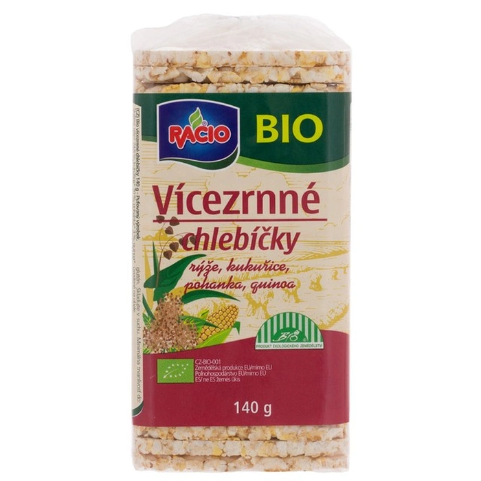 Racio Chlebíčky vícezrnné 140g BIO