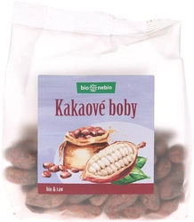 bio*nebio Kakaové boby nepražené celé 100 g BIO