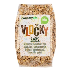 Country Life Směs vloček 300 g BIO