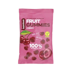 Bombus Fruit Gummies Cherry třešňové bonbony 35 g