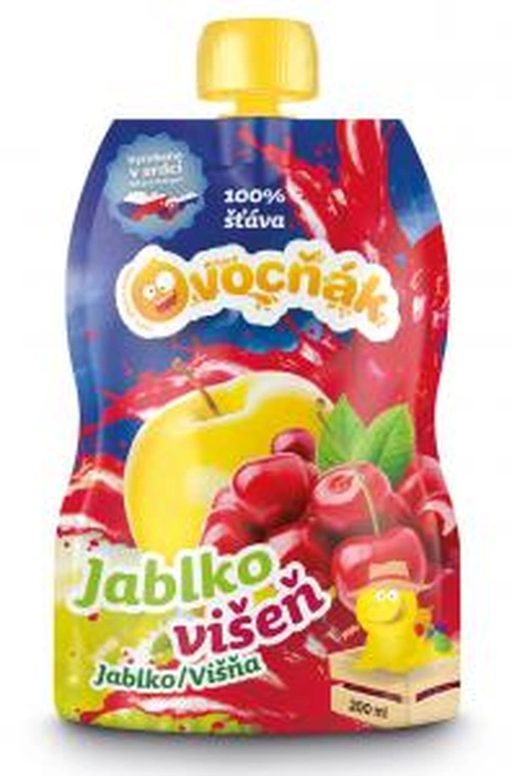 Ovocňák Mošt jablko višeň 200 ml