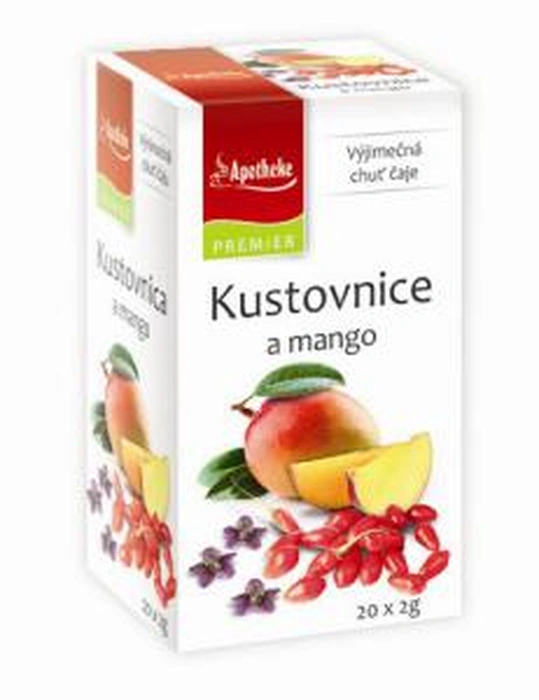 Apotheke Premier Kustovnice a mango 20x2 g