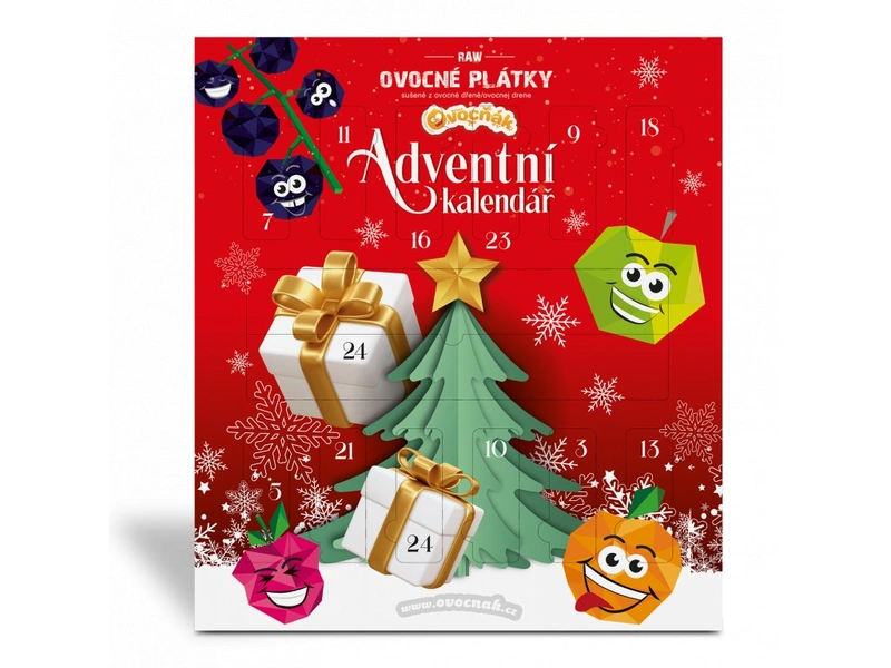 Ovocňák Adventní kalendář 24 x 10 g