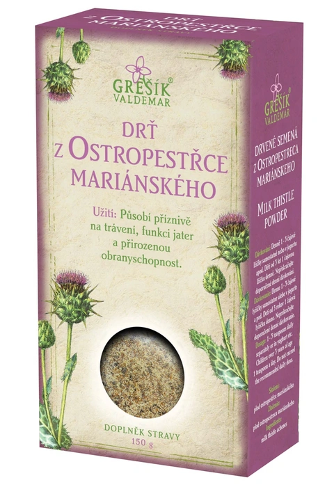 Grešík Drť z ostropestřce mariánského 150 g