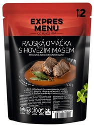 Expres Menu Rajská s hovězím masem 600 g (2 porce)