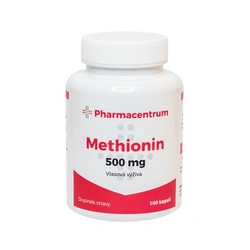 Pharmacentrum Methionin 500 mg 100 kapslí