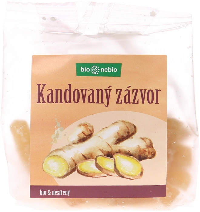 bio*nebio Zázvor kandovaný 100 g BIO