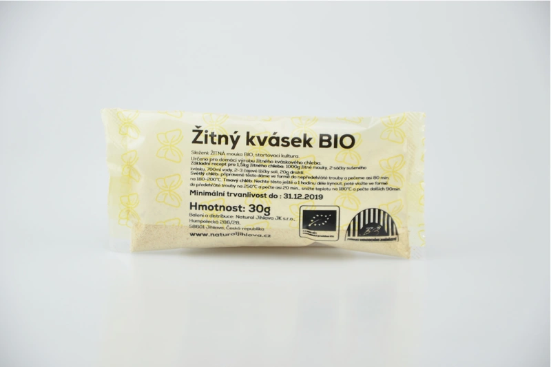 Natural Jihlava Žitný kvásek 30g BIO