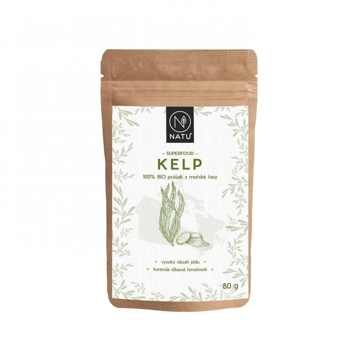 NATU Kelp prášek 80g BIO