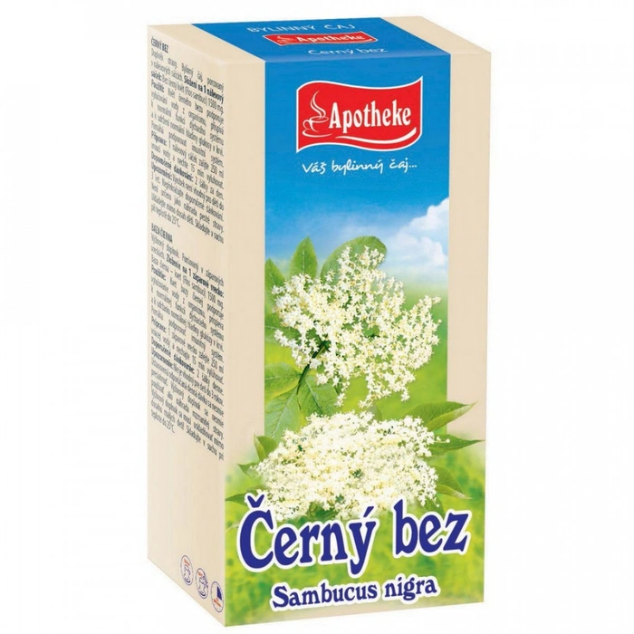 Apotheke Černý bez čaj 20x1,5g