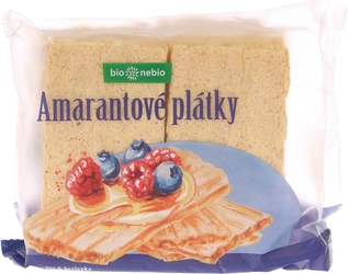 bio*nebio Amarantové plátky křupavé 100 g