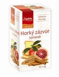 Apotheke Premier Horký zázvor a koriandr 20x2g