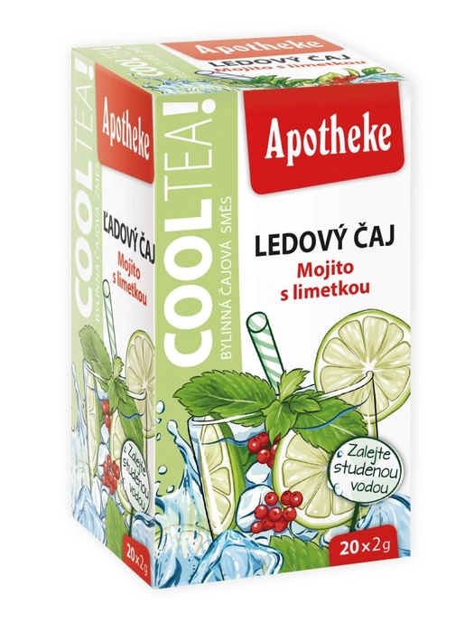 Apotheke COOLTEA Mojito s limetkou 20 x 2 g