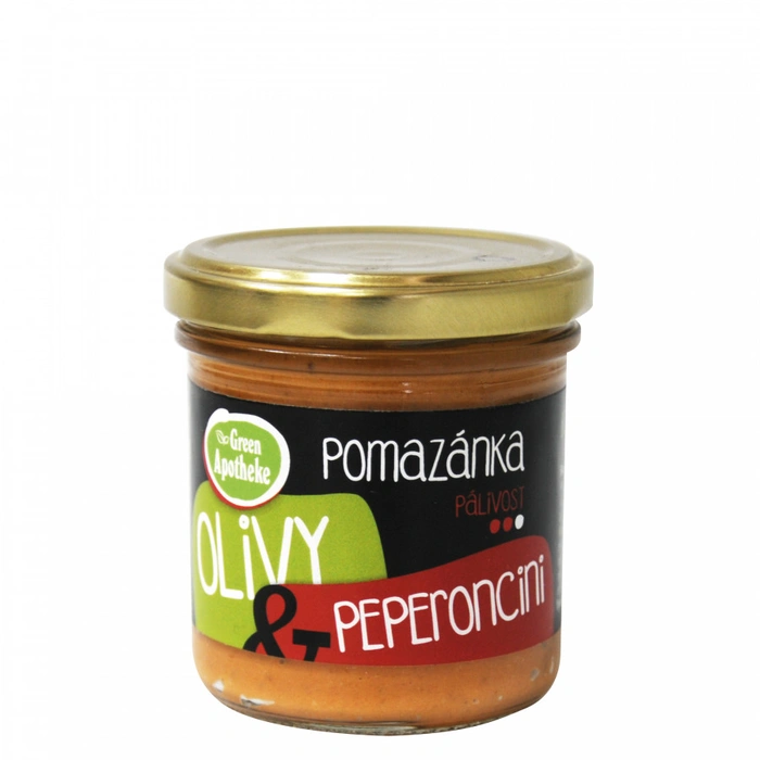 Green Apotheke Pomazánka olivy a peperoncino 140g