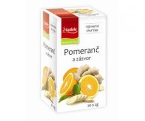 Apotheke Premier Pomeranč a zázvor 20x2 g