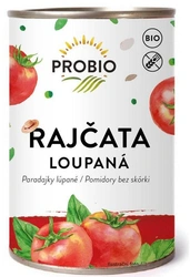 PROBIO Rajčata loupaná sterilovaná 400 g BIO