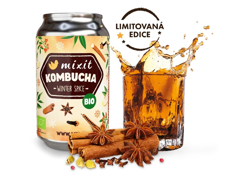 Mixit Kombucha - Winter Spice 330 ml BIO