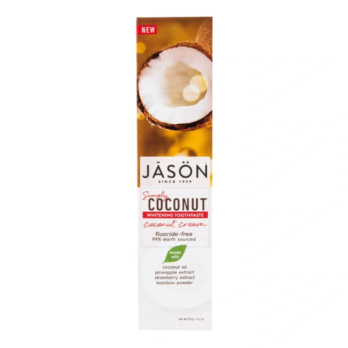 Jason Zubní pasta Simply Coconut bělicí 119g