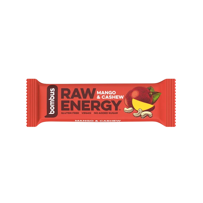 Bombus Raw Energy tyčinka mango a kešu 50 g