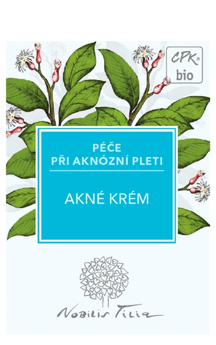 Nobilis Tilia Akné krém 2 ml VZOREK