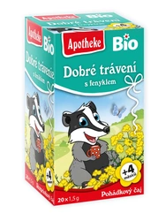 Apotheke Pohádkový čaj Dětský na dobré trávení 20 x 1,5 g BIO