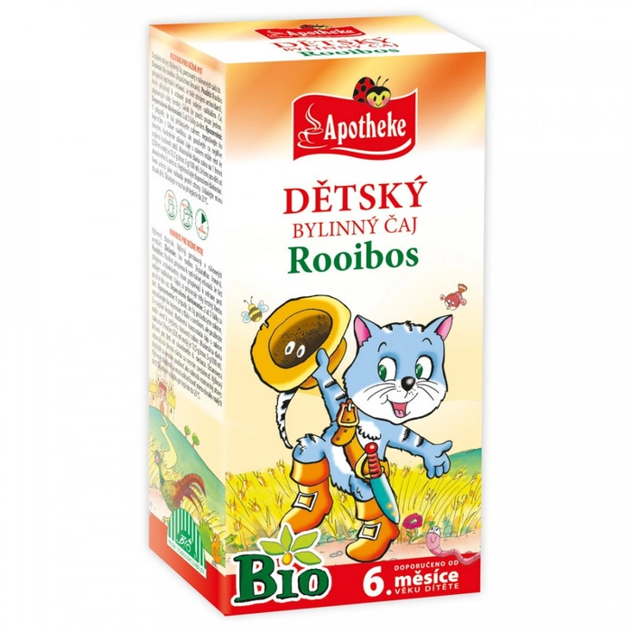 Apotheke Dětský čaj BIO Rooibos 20 x 1,5 g