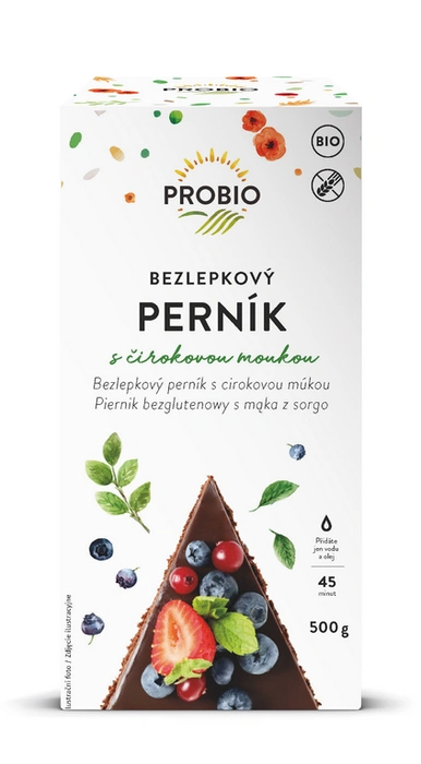 PROBIO Perník bezlepkový s čirokovou moukou 500g BIO