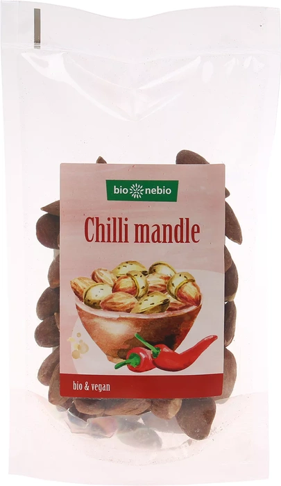 bio*nebio Chilli mandle pražené 100 g BIO