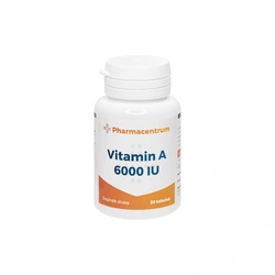 Pharmacentrum Vitamin A 6000 IU 30 tobolek