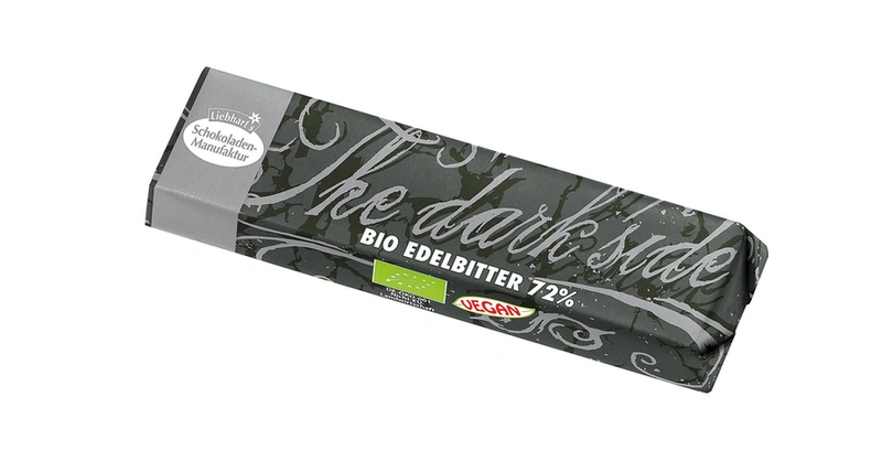 Liebhart´s Tyčinka čokoládová hořká 72% 35g BIO