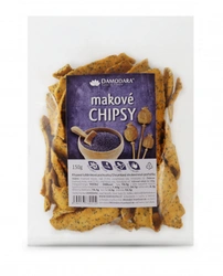 Damodara Makové chipsy 150g