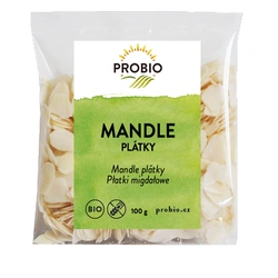 PROBIO Mandle plátky 100 g BIO