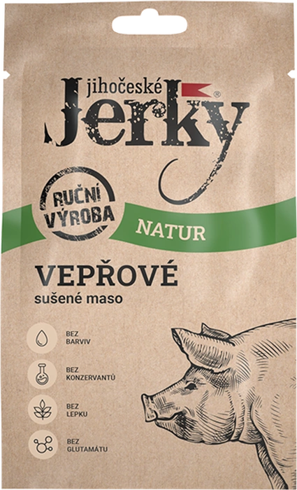 Jihočeské Jerky Vepřové natur 20 g