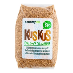 Country Life Kuskus špaldový celozrnný 500 g BIO