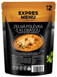 Expres Menu Zelná polévka s klobásou 600 g (2 porce)