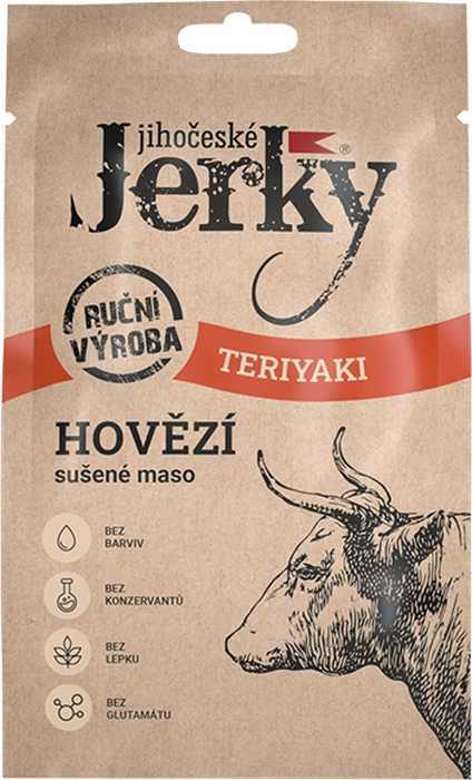 Jihočeské Jerky Hovězí teriyaki 20 g