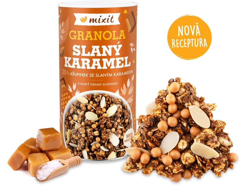 Mixit Granola z pece - slaný karamel 550 g