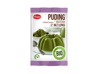 Amylon Puding Matcha Tea ananas bez lepku 40 g BIO