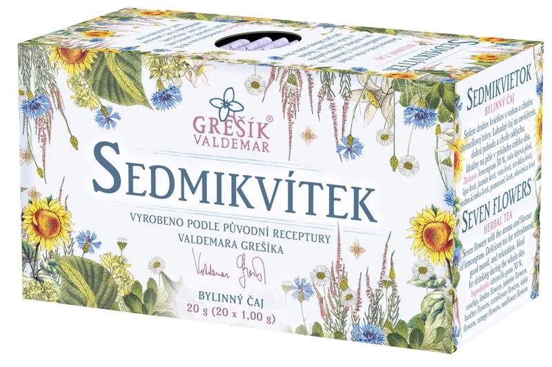 Grešík Sedmikvítek čaj 20 x 1 g