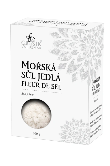 Grešík Sůl mořská Fleur de sel 100 g