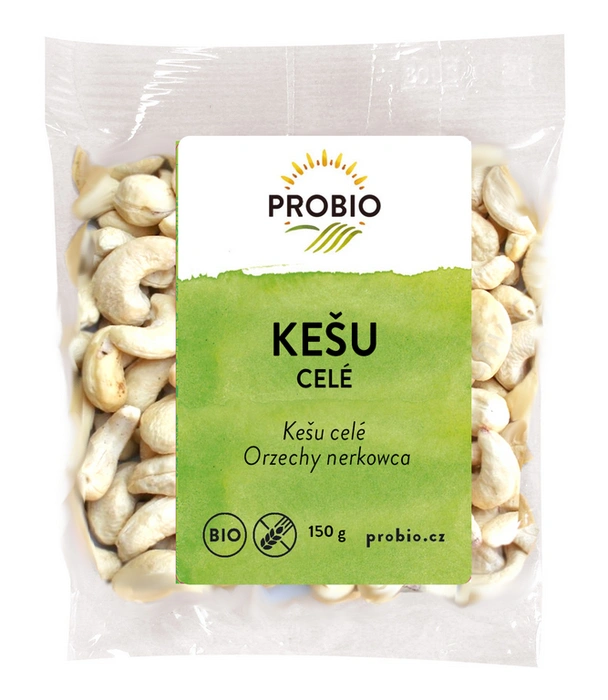 PROBIO Kešu celé 150 g BIO