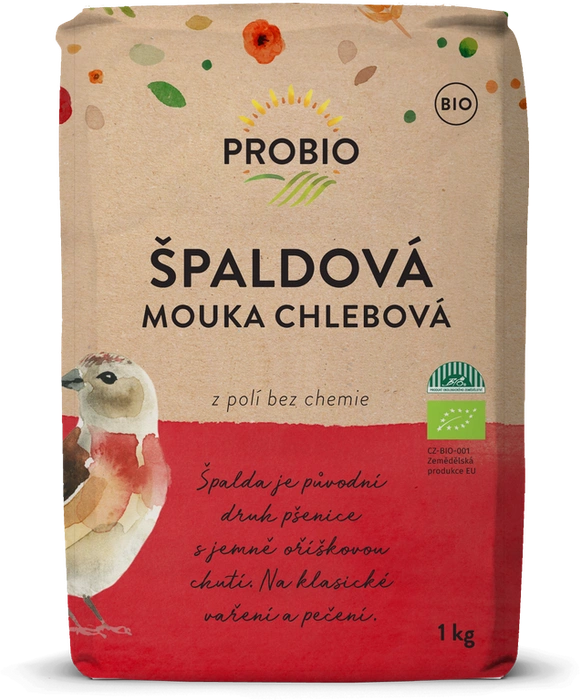 PROBIO Mouka špaldová chlebová 1 kg BIO