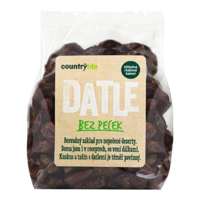 Country Life Datle bez pecek 500 g