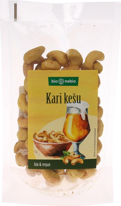 bio*nebio Kari kešu pražené 100 g BIO