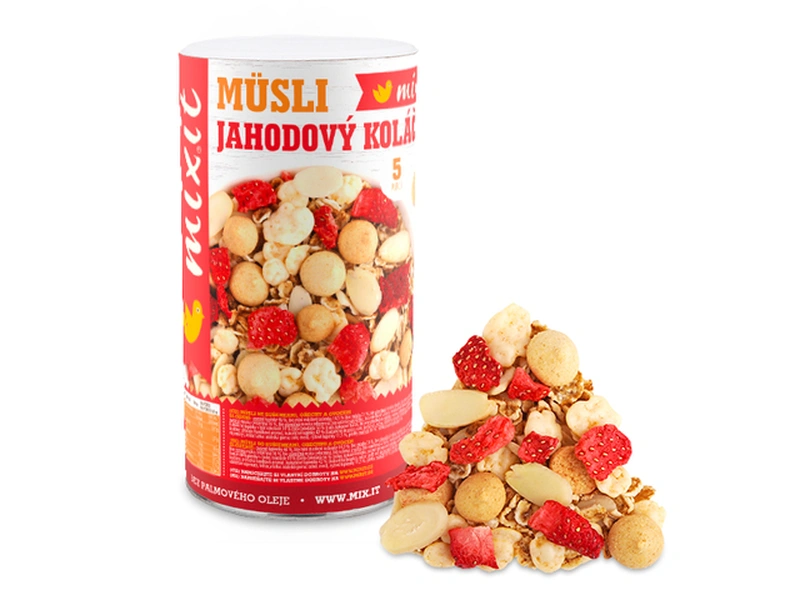 Mixit Müsli Jahodový koláč & máslová sušenka 330g