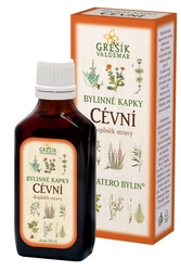 Grešík Bylinné kapky Cévní 50ml